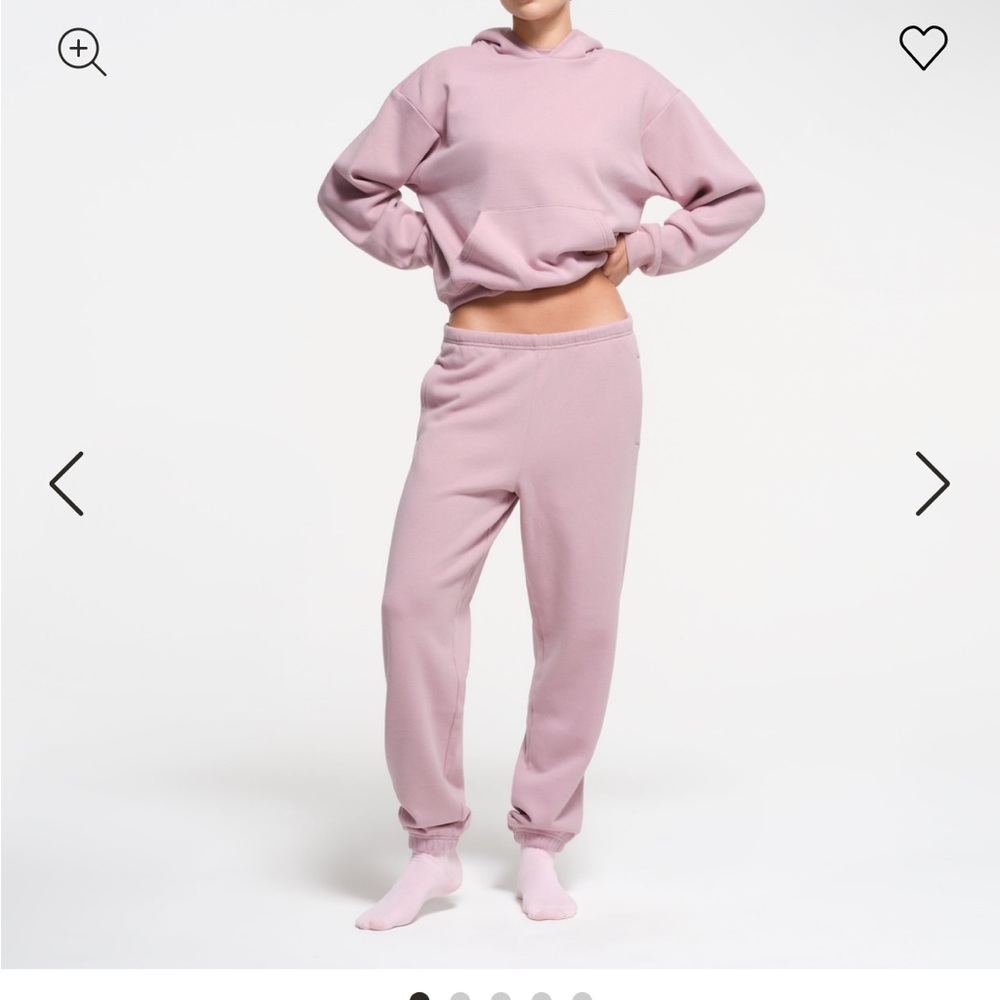 SKIMS Pink Sweatpants LARGE